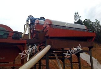 Xinhai chromite ore beneficiation process flow